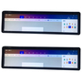 Flat surface edge plus lcd display touch screen/ touchscreen LCD monitor