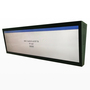 Double side ceiling mounted lcd  screen stretched lcd with andriod network 