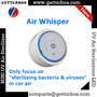 AirWhisper mini portable car air sterilizer uv sterilizer air purifier