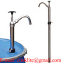 55 Gal Drum-Mounted Pull-Up Hand Pump Stainless Steel T-Handle Barrel Pump