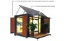 20FT/40FT Expandable Flat Pack Prefab Module Container House With Solar Ene