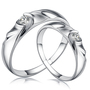 Zirconia Sterling Silver Rings Engagement Jewelry 925 Sterling Silver Ring 