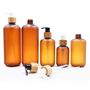Factory Wholesale Amber Frosted Plastic Lotion Bottles