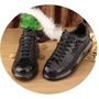 Men's Shoes New Fashion Casual Shoes Summer Breathable Top Layer Leather Cr