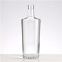 750ml Oval Shape Glass Vodka Bottle        750ml Glass Liquor Bottles  