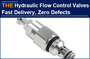 AAK Hydraulic Flow Control Valves, Fast Delivery, Zero Defects