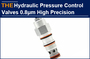 AAK Hydraulic Pressure Control Valves 0.8μm High Precision