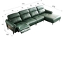 Minimalist Sofa Head Layer Cowhide Functional Sofa Living Room Intelligent 