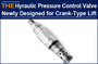AAK Hydraulic Pressure Control Valve Newly Designed for Crank-Type Lift