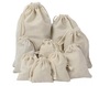 Muslin Bag, Cotton Pouch, Favor Bag, Cotton Wedding Bag