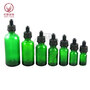 green essential oil bottle serum dropper bottle cosmetic packaging skincare
