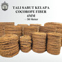 Coconut coir rope 4mm 50 meters - fiber rope - palm fiber rope