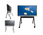 Interactive flat panel 75 inch interactive tv touch screen whiteboard 