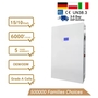 Household Energy Storage Battery 5kw 10kw All In 1 5kwh Lifepo4 Battery