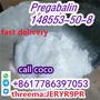 .hot sale Crystal Pregabalin Powder, Lyrica, 148553-50-8, Russia