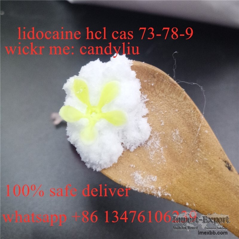 100% safe delivery,China factory to sell lidocaine hcl cas 73-78-9