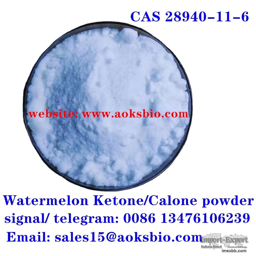 HUBEI AOKS sell watermelon ketone cas 28940-11-6,low price for 28940-11-6
