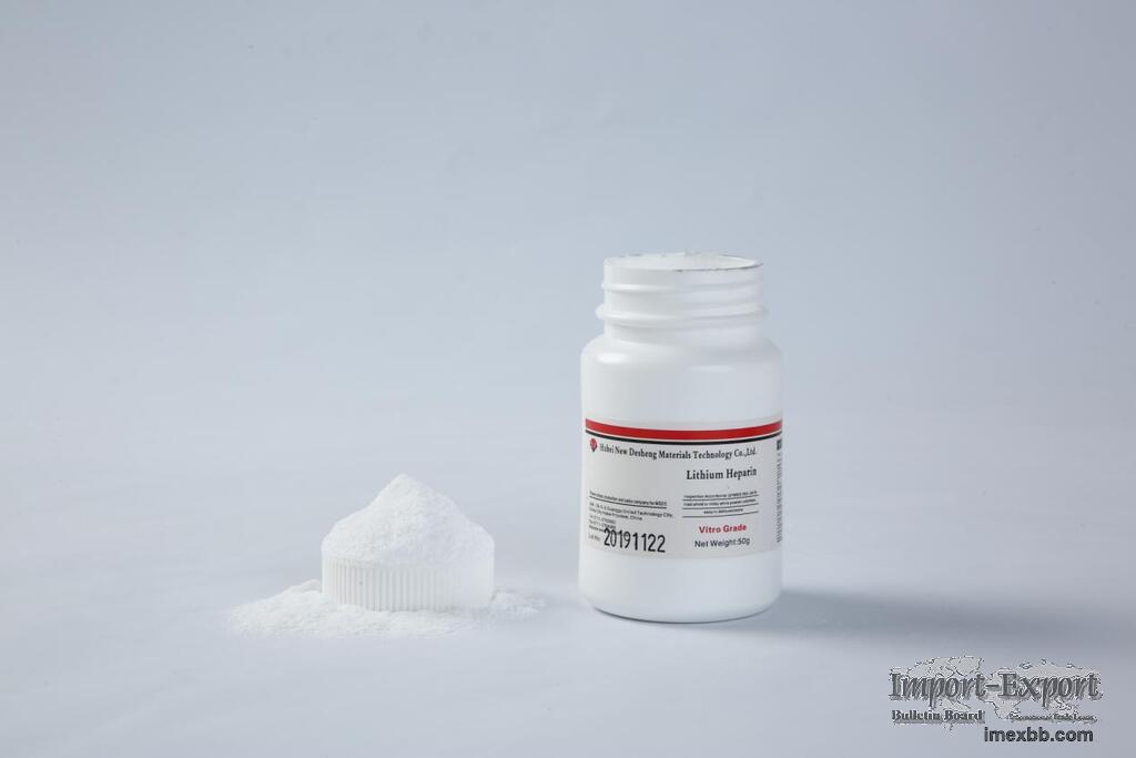  [Product Name] Lithium heparin  [Package Specification] Plastic bottle, 10