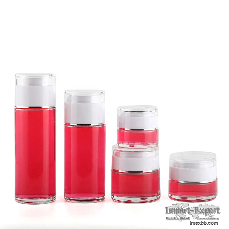 Dropshipping Luxury 60Ml 120Ml Skin Care Packaging Cosmetic Glass Bottle Se