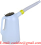 Jarra plástico 2l boquilla flexible / Jarra para gasolina graduada 2 litros