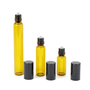 Wholesale 5Ml Perfume or Essential oil Glass Roll On Bottle with Black/Gold