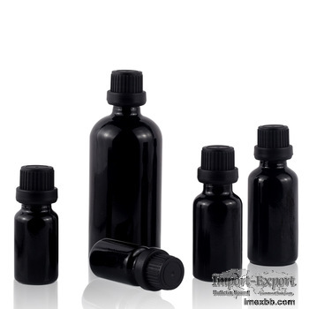 Newest 10Ml 20Ml Black Frosted Packaging Essential Oil Bottle