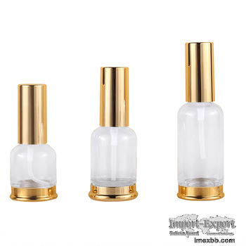Fashionable Design 50Ml Dropper Lotion Cosmetic Glass Bottle For Serum Skin