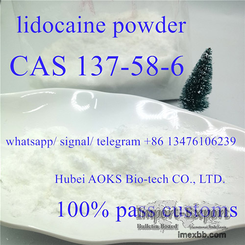 buy lidocaine cas 137-58-6 in low price, sales15@aoksbio.com