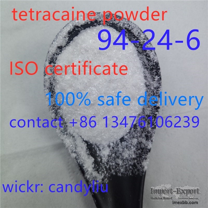 99%+ purity factory price for tetracaine cas 94-24-6 from China supplier