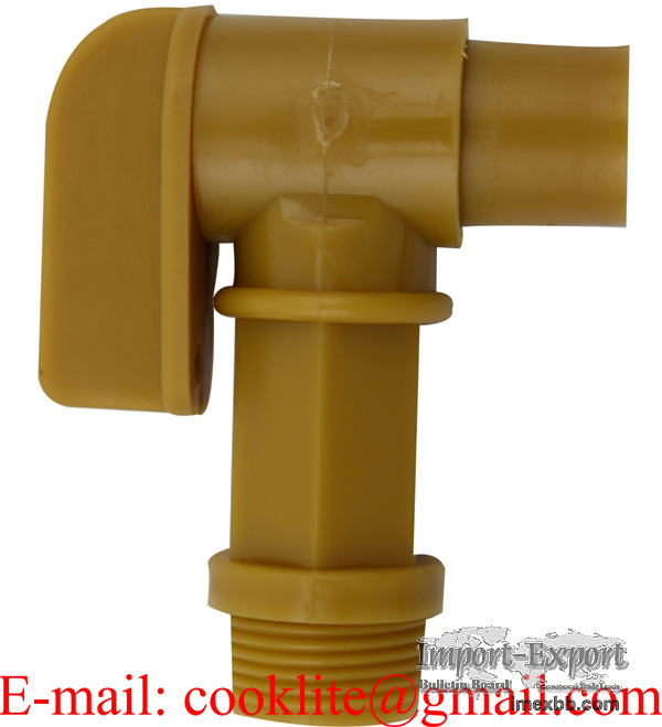 Ventil plastový na sud na vodu 3/4´´ PE / Vypúšťací ventil na kanister