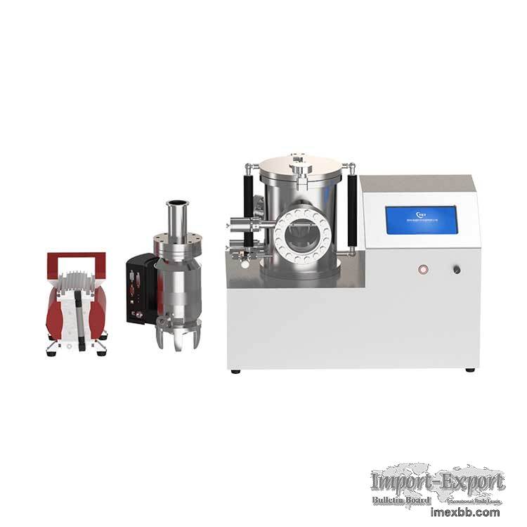 plasma sputter and thermal evaporation two-in-one coating machine 