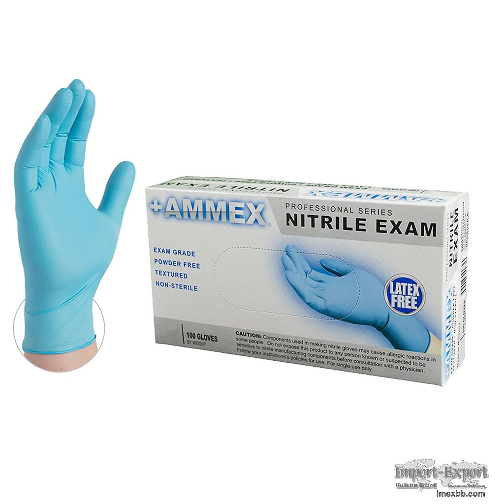 Nitrile Gloves, Latex Gloves Disposable Medical Examination Nitrile Gloves