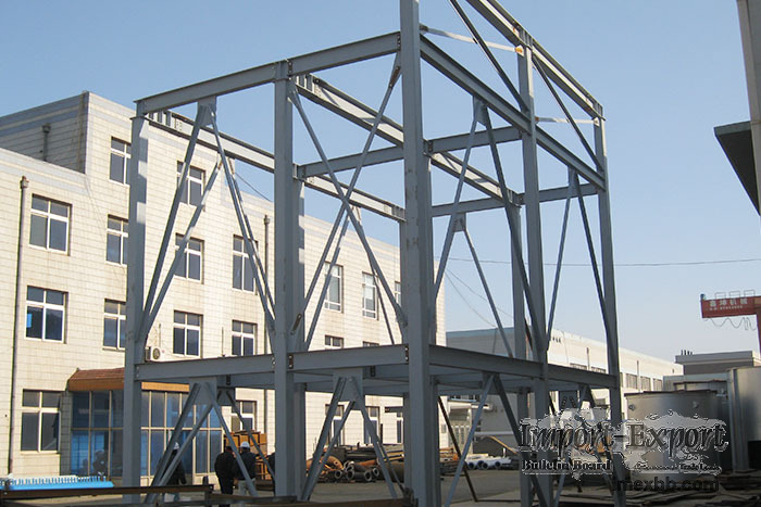 Welding and CNC machining of large frame