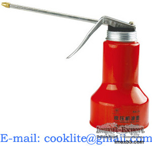 High Pressure Lubricating Oil Can 350CC Hand Held Trigger Pump Oiler