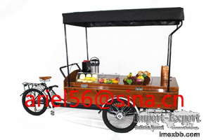  fast food tricycle coffee vending cart 