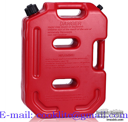 10L Plastic Jerry Can Portable Diesel Oil Fuel Tank for SUV ATV Car Motorcy
