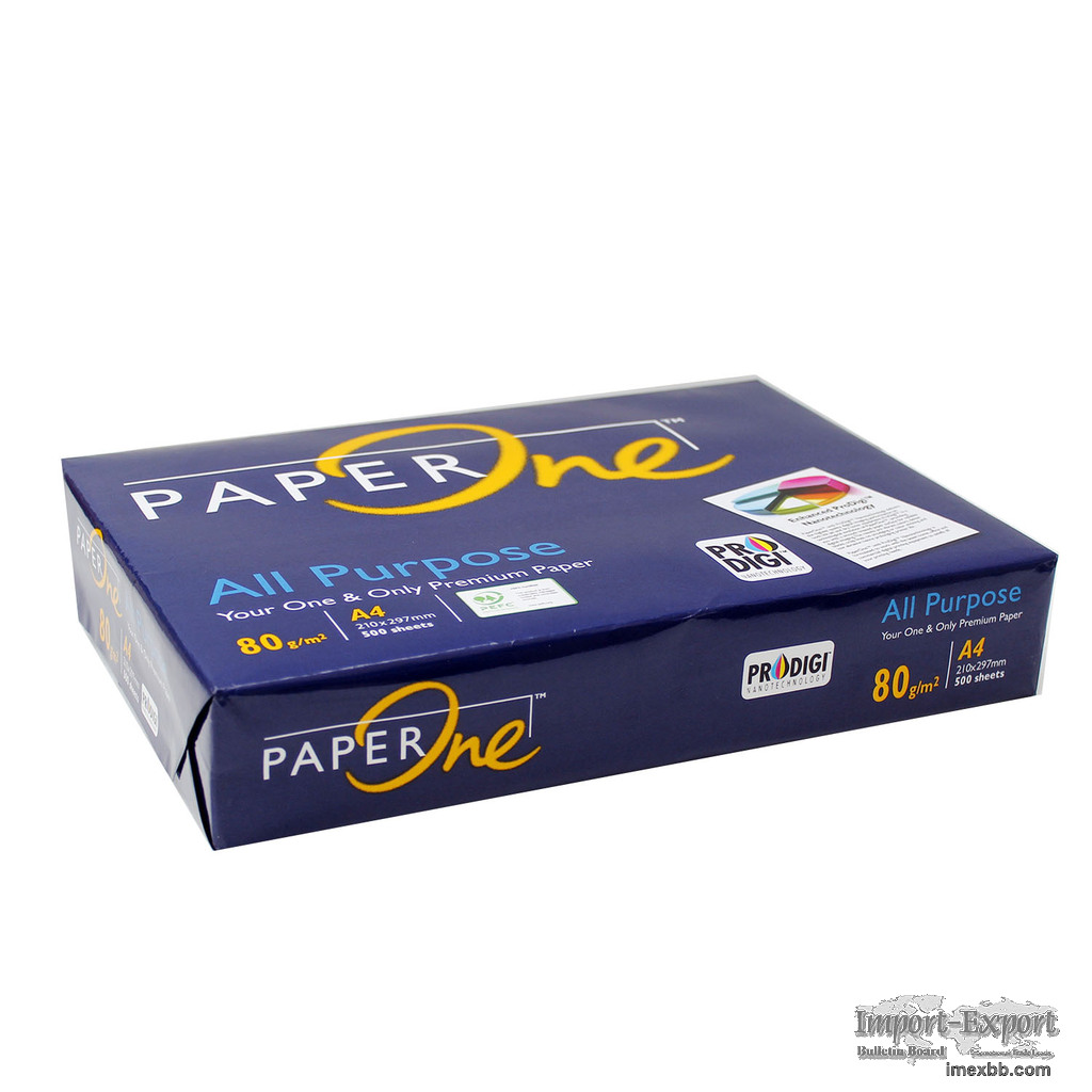 PaperOne Copy Paper A4 80 Gsm 80gsm 500 Sheets $4/Box 2500 sheets