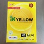 Ik Yellow Copier Office Paper 80gsm 500 Sheets $4/Box 2500 sheets