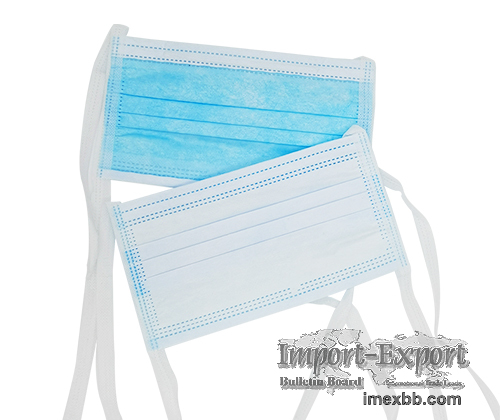 Disposable Surgical Mask With Band-tying