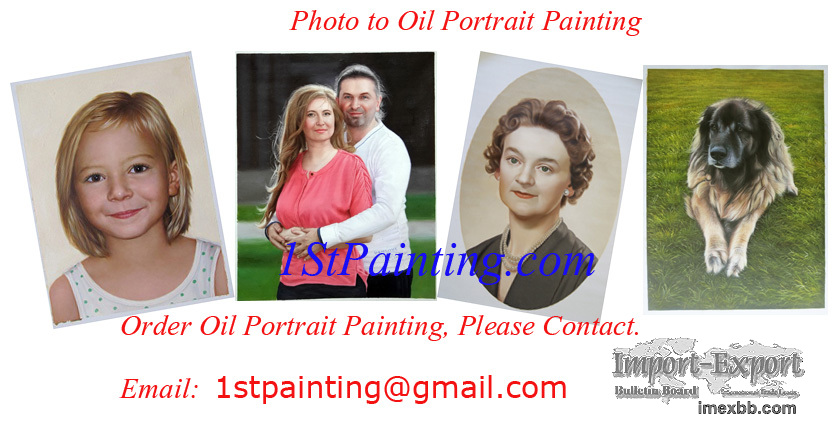 Oil Portrait Painting from Photo