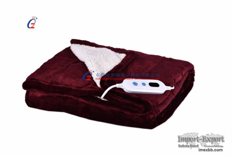 Electric overblanket with timer function,Digital display  electric Blanket