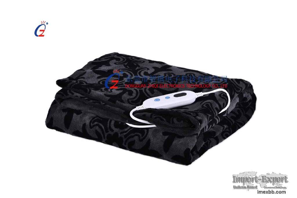Zhiqi Electric Blanket Large Heated Throw Blanket with 10 Adjustable Temp
