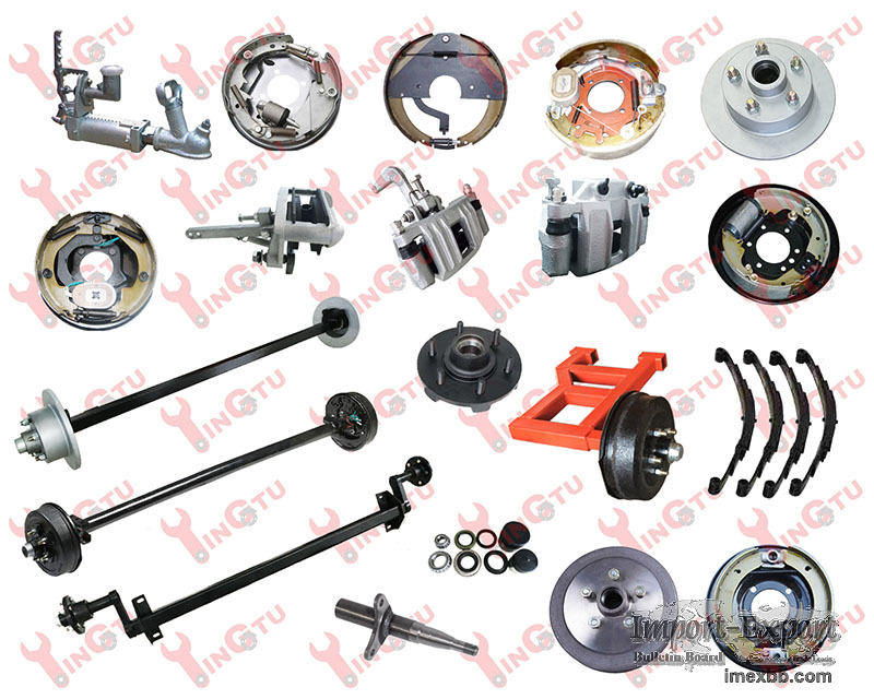 Offer high quality trailer parts, axles, brakes, drums and hubs