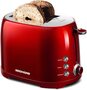 2 Slice Toaster with 50s Retro Aesthetic ST032 7 Browning Shade Settings