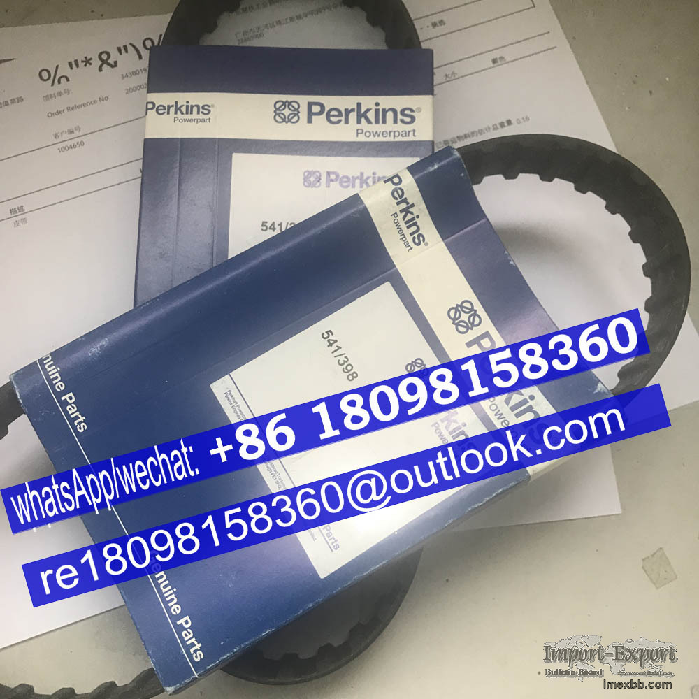 541/398 541/446 541/427 genuine Perkins Fan belt for 4000 series/