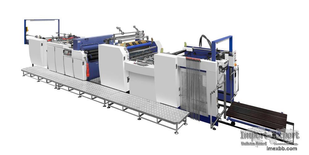 Automatic Chain Cutter Laminating Machine Model YFMA-920LC/1100LC