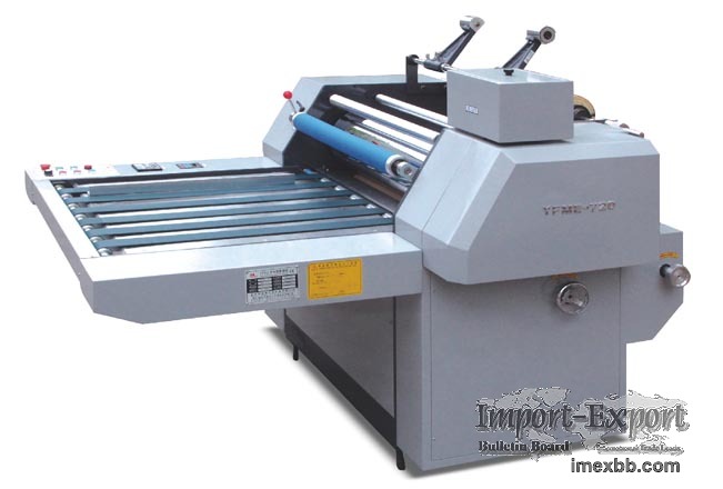 Thermal Laminating Machine Model YFME-720/920/1100