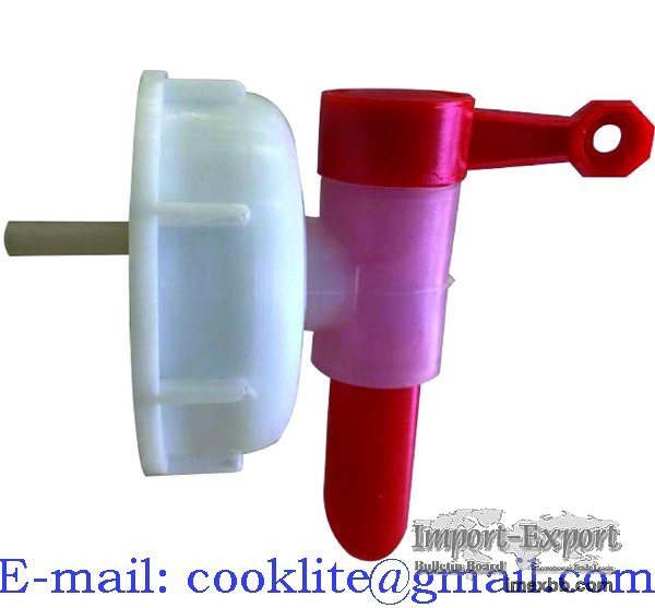 Lock med tappkran / Kapsyl och ventil for plastdunk DIN 71 