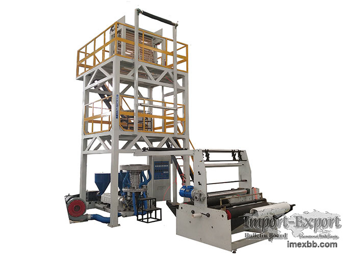 ABA Co-Extrusion Line Twin Head Blown Film Machine