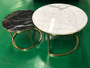 Side table top/End tabletop, Staturio, Black Marquina
